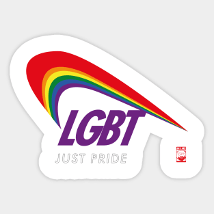 LGBT Just Pride Sticker